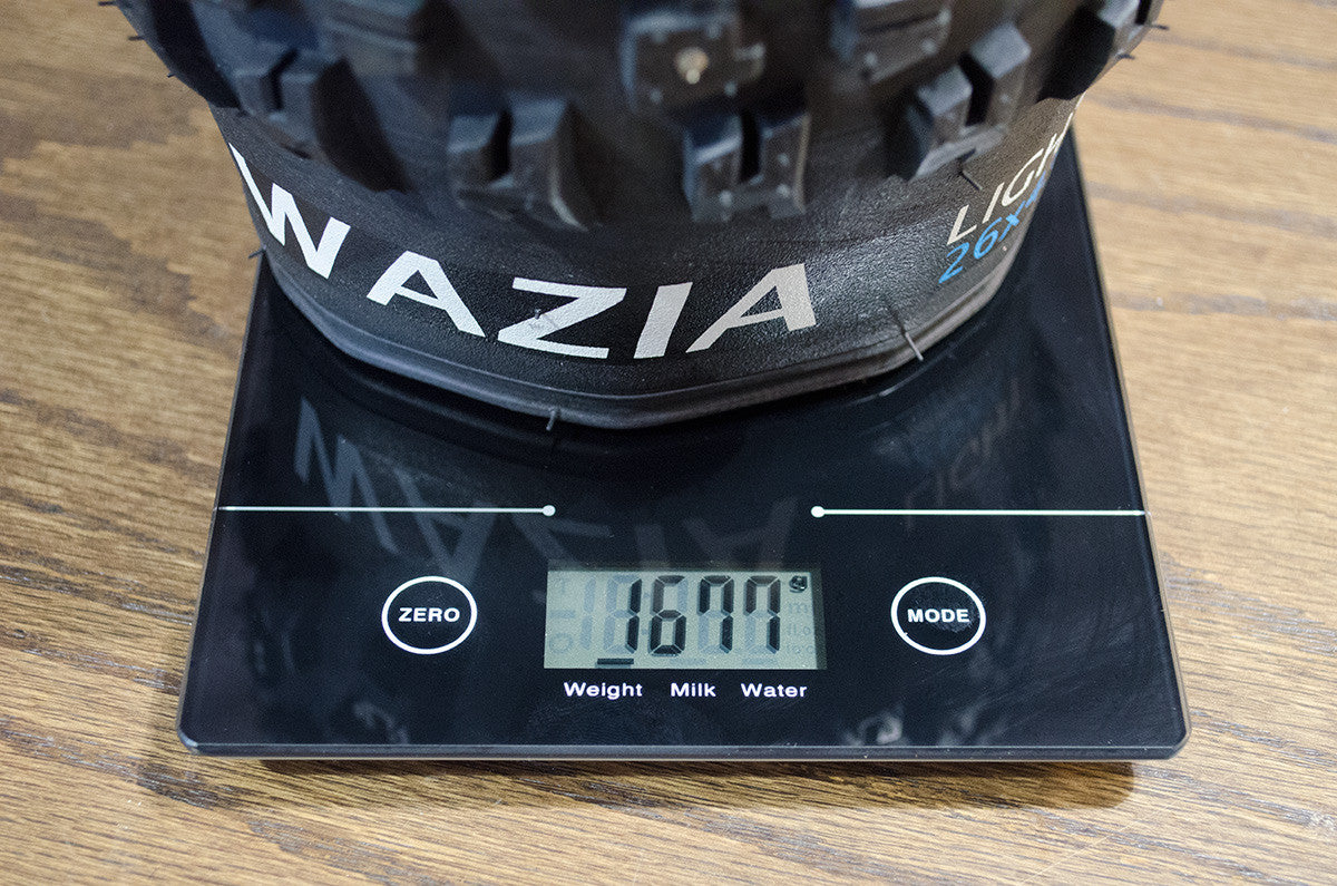 Terrene Wazia Fat Bike Tire Weight