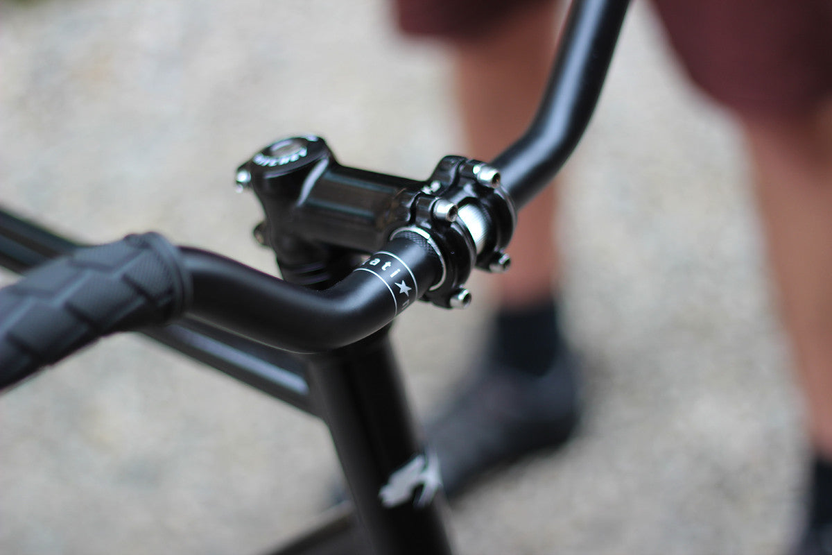 Eastside single speed with Steely HT rise bars